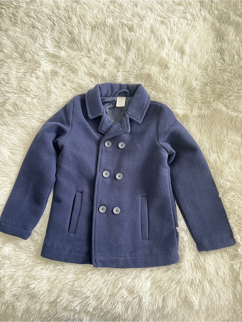 Gymboree Navy Double-Breasted Peacoat for Kids